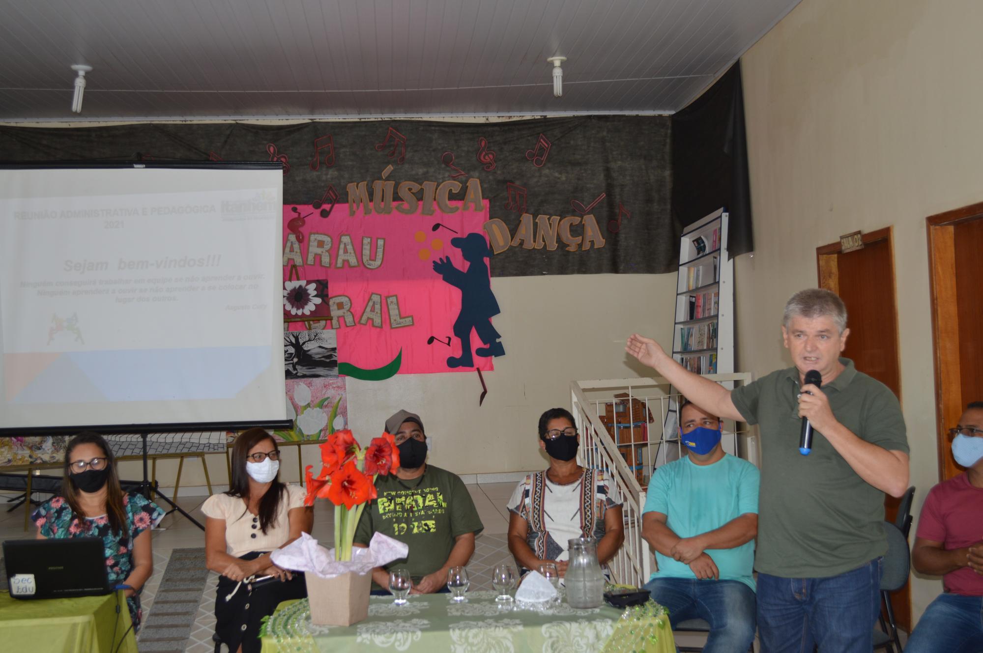 Secretaria de Educação de Itanhém realiza a primeira reunião Administrativa e Pedagógica 2021