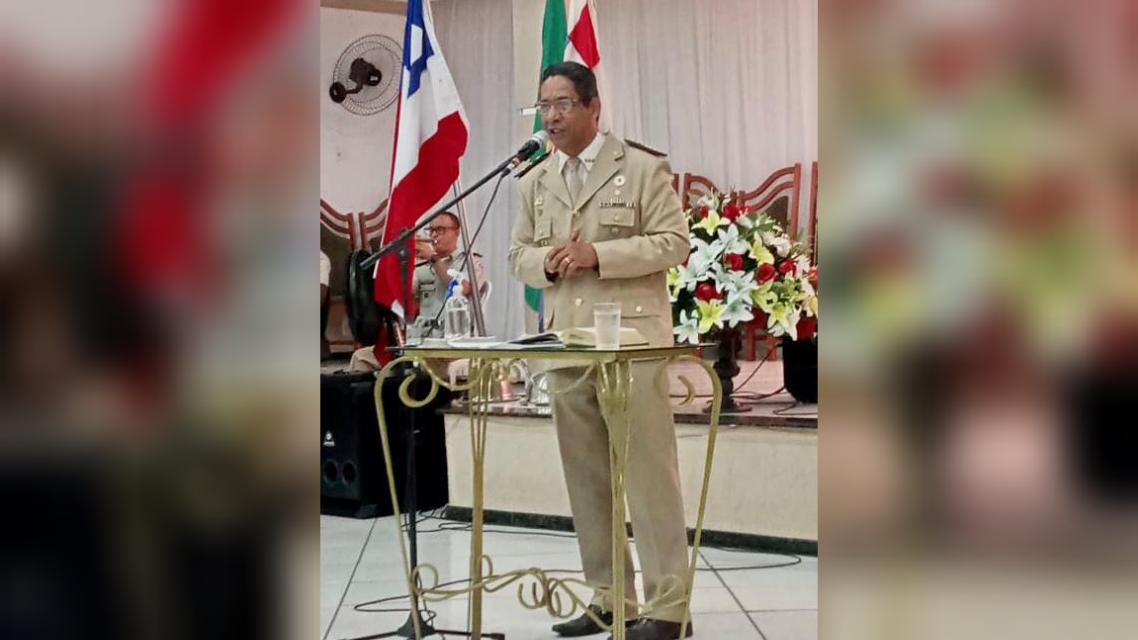 Coordenador de Assistência Religiosa da PMBA inaugura Núcleo Evangélico na 44ª CIPM