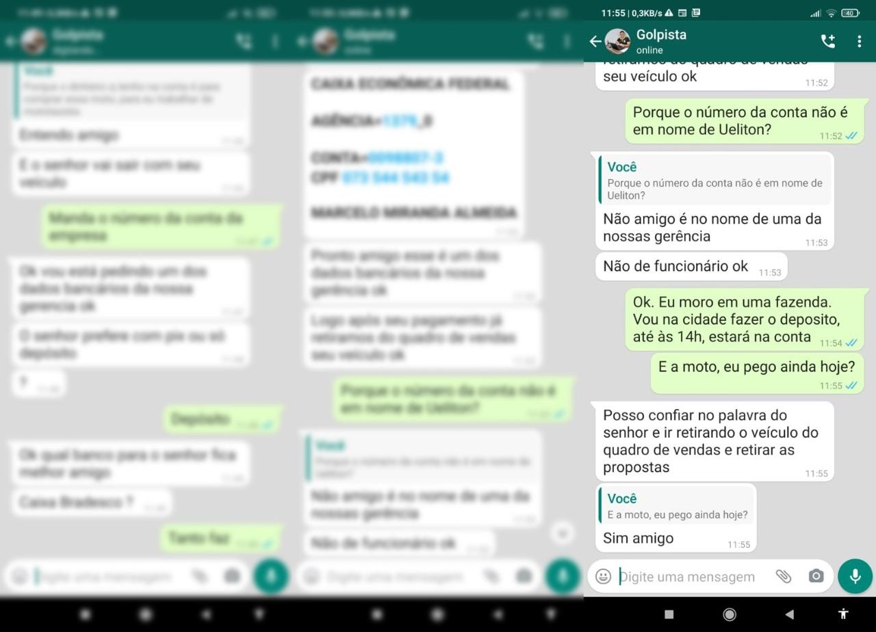 ALERTA: Bandido usa CNPJ e nome de empresa de Medeiros Neto para aplicar golpe de venda de motos na região