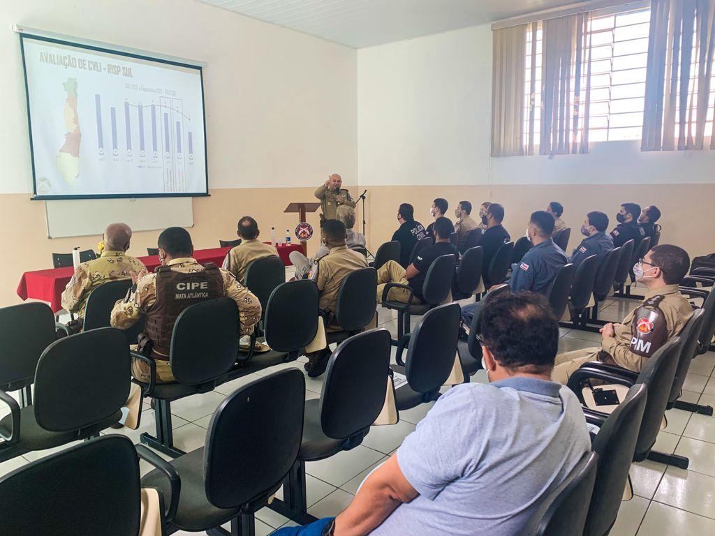 CPR Sul promove reunião de avaliação e planejamento operacional da AISP-55 na cidade de Medeiros Neto