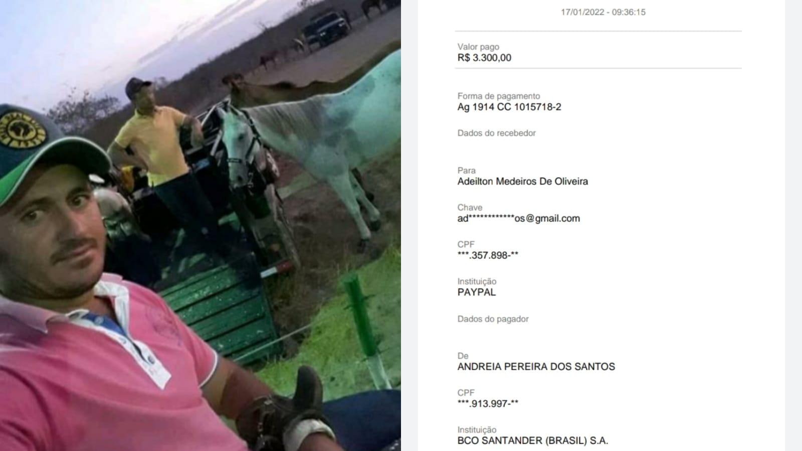 Morador de Medeiros Neto perde mais de 3 mil reais em suposto golpe envolvendo PIX e compra de moto