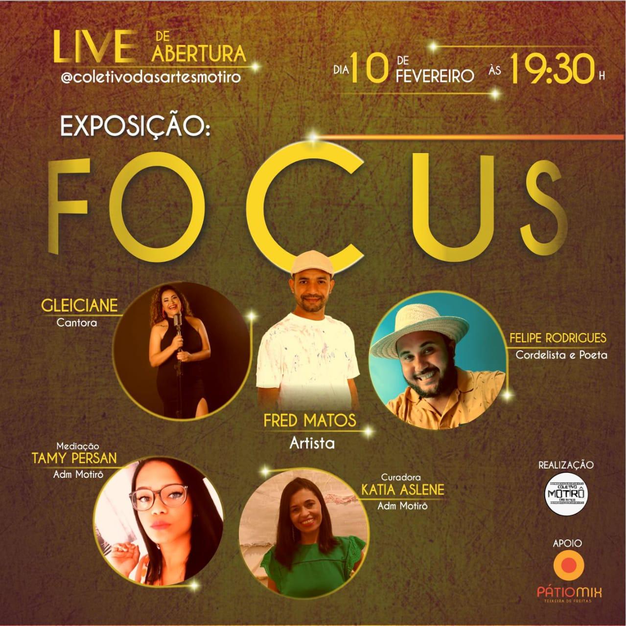 Galeria Motirô apresenta exposição Focus, do artista medeirense Fred Matos