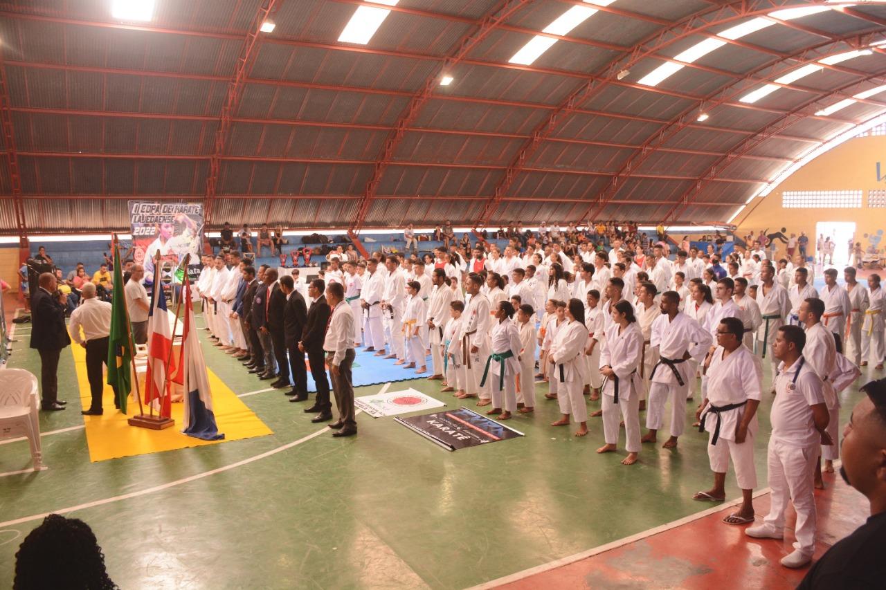 I Copa de Karatê Lajedaense reúne atletas da região e de outros estados na cidade de Lajedão