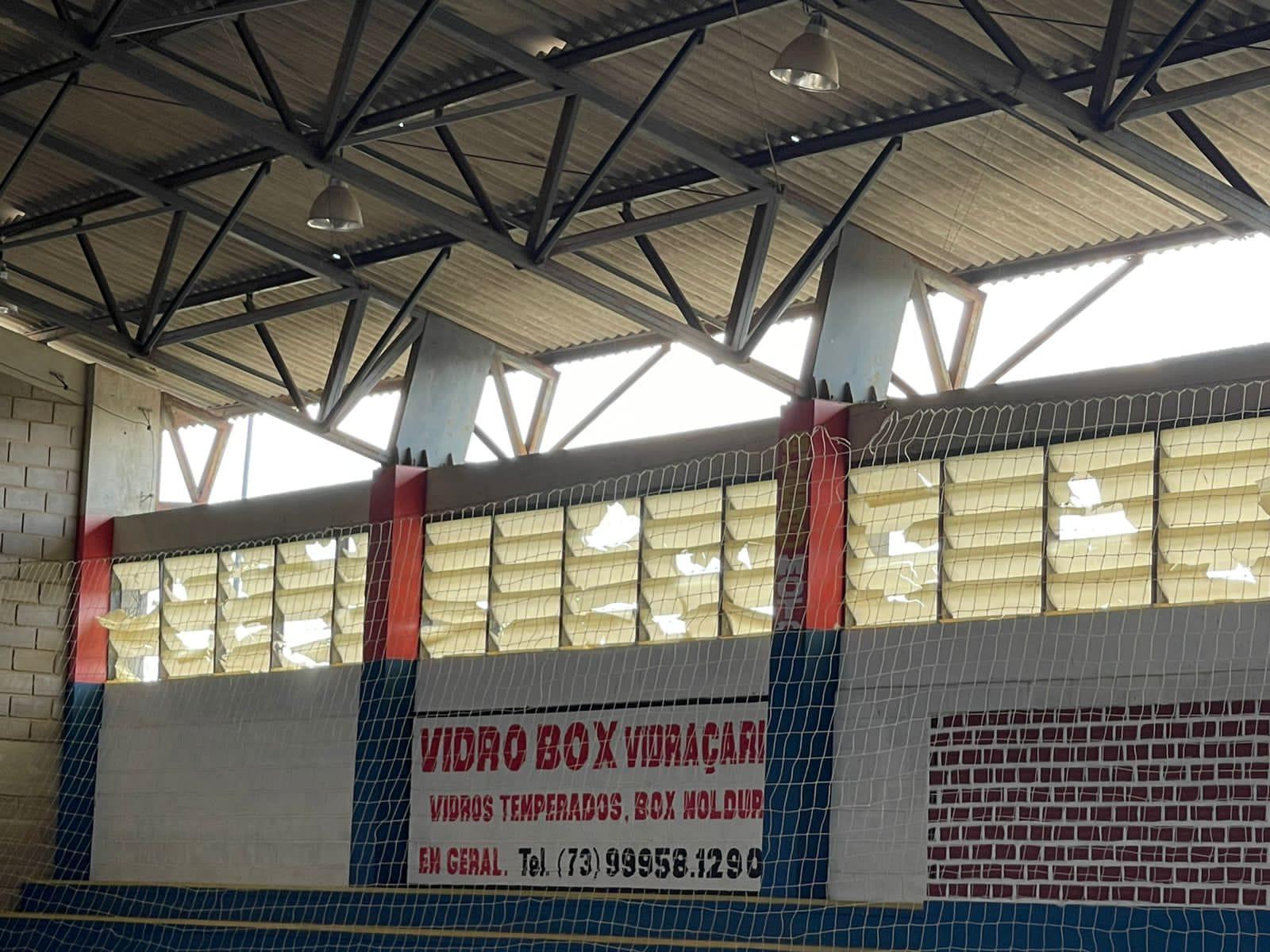 Ginásio de Esportes passa por reforma e modernização; Copa Comércio de Medeiros Neto terá início neste sábado, dia 7