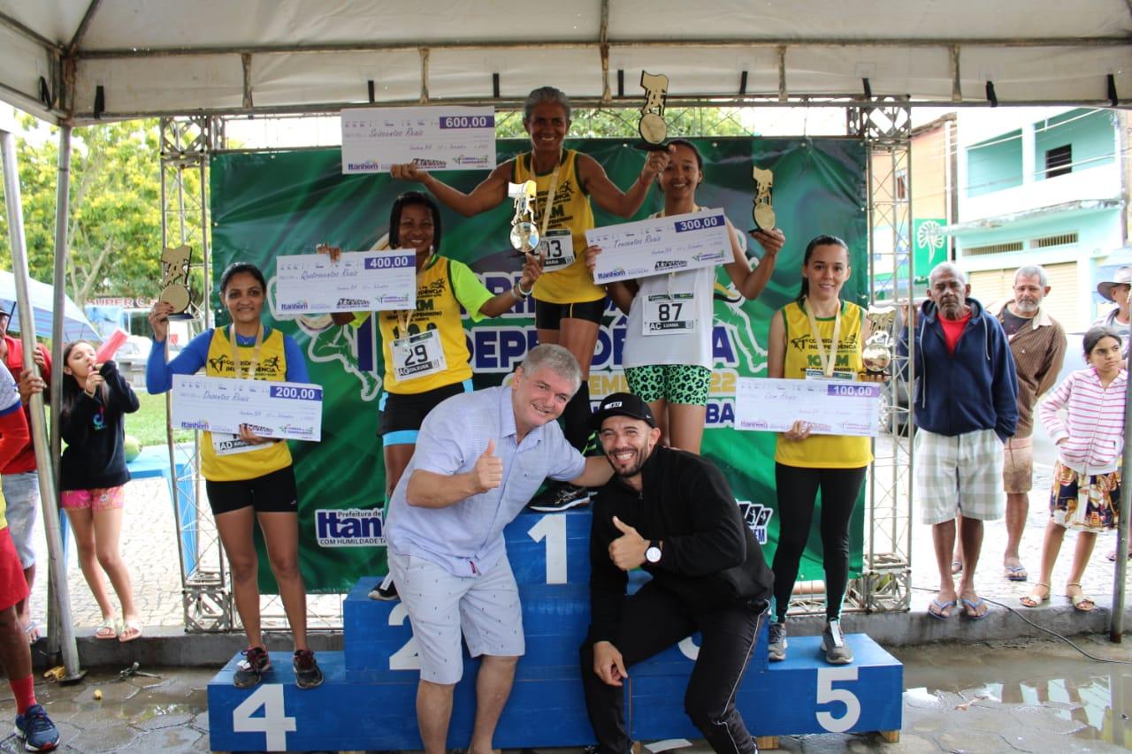 1ª Corrida da Independência marca os 200 anos da Independência do Brasil, em Itanhém