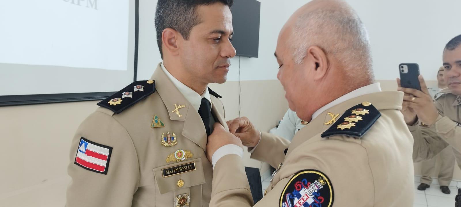 Major Kelly Ravani assume o comando da 44ª CIPM/Medeiros Neto
