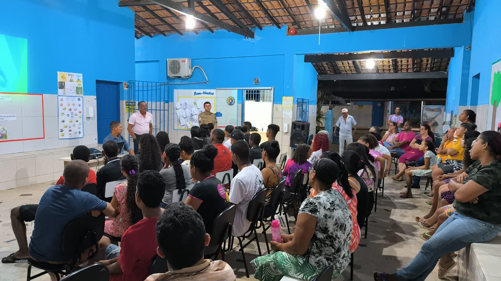 Projeto Rede Cidadã vai a Santo Antônio falar sobre prevenção às drogas em escola