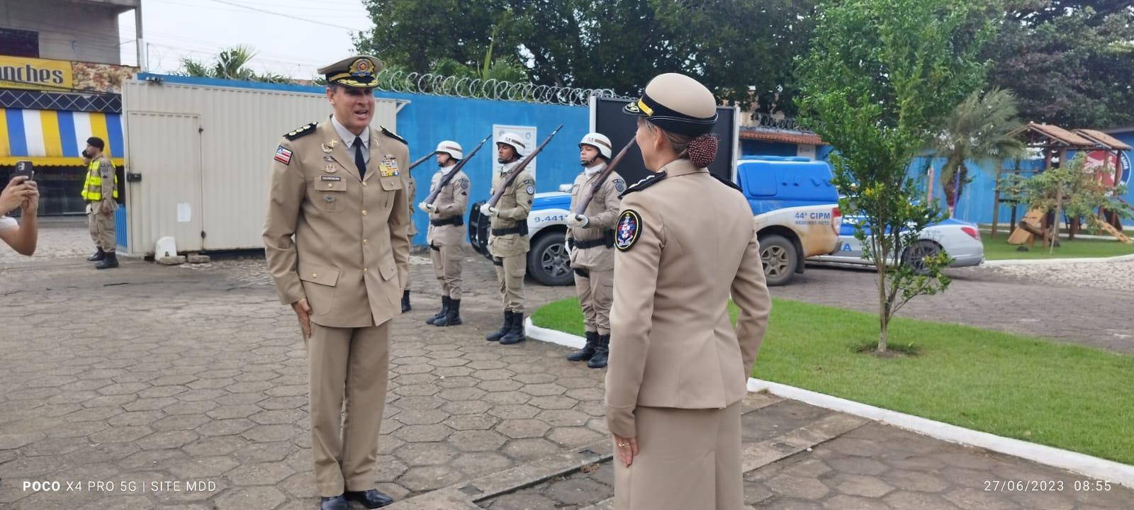 Vídeo: Major Fabiano Santos assume o Comando da 44ª CIPM/Medeiros Neto