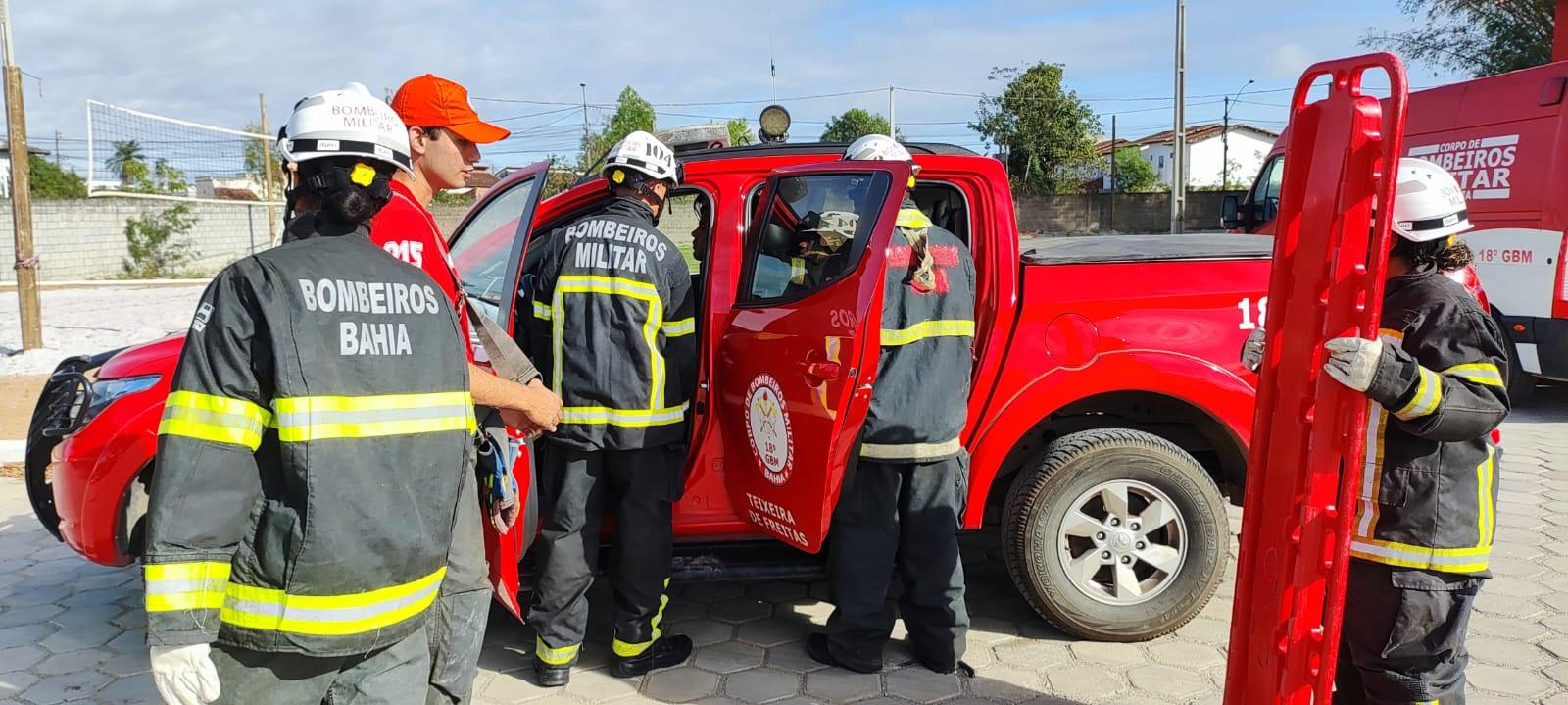 Novos bombeiros de Teixeira e região passam por semana de nivelamento operacional